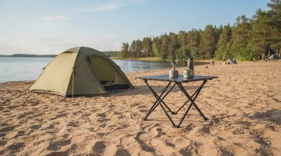 Grope Portable Camping Table Review: Living With an Aluminum Folding Beach Table for a Few Weekends