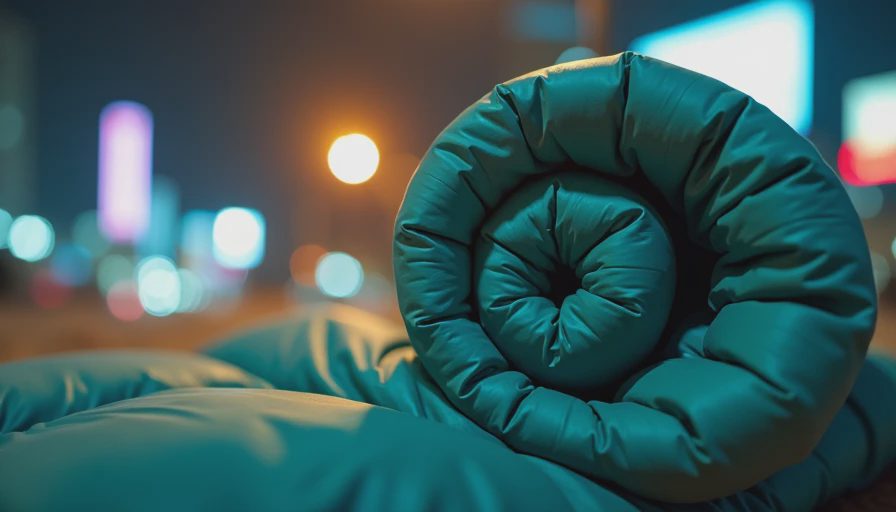 Illustration for 0 degree sleeping bag