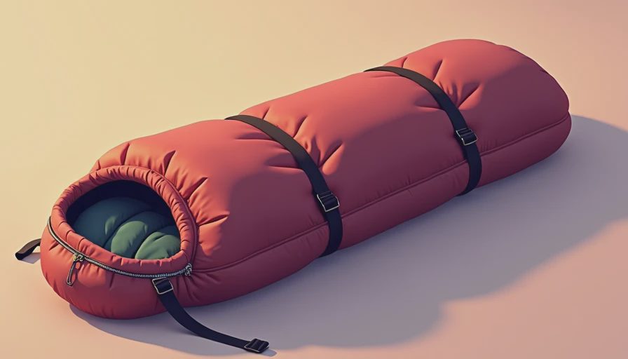 Visual context for western mountaineering sleeping bags