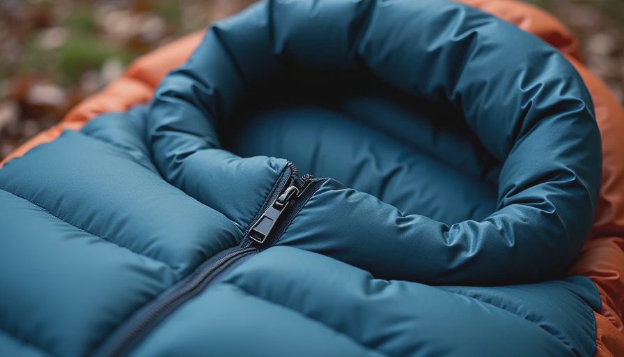 Visual context for 3 season sleeping bag