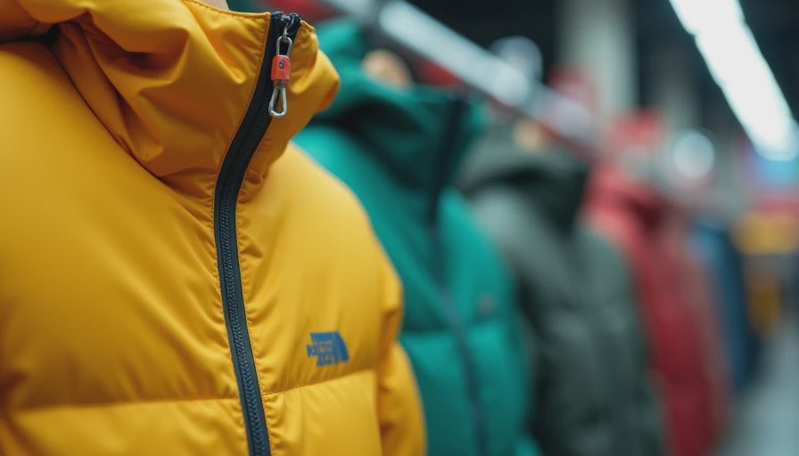 Illustration for the north face men's rmst gtx nuptse tek jacket