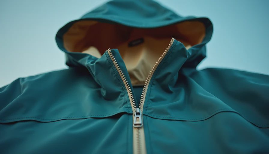 Visual context for how to choose a rain coat